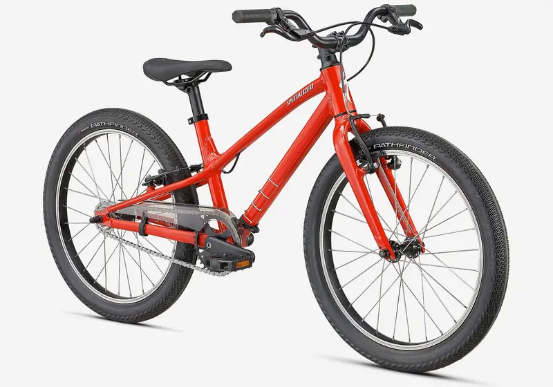 Specialized Jett 20" Single Speed Kids Bike Gloss Flo Red - Rider Height: 102 - 139Cm 1