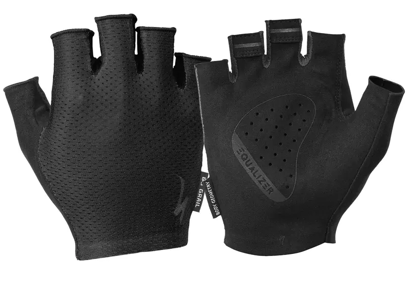 Specialized Mens Body Geometry Grail Short Finger Gloves, Black 1