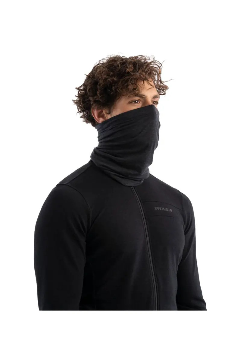 Specialized Merino Dri-Release® Merino Neck Gaiter Black 1