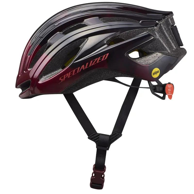 Specialized Propero Iii Road Helmet, Gloss Maroon/Gloss Black - Small 2