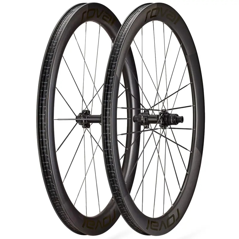 Specialized Roval Rapide Clx Iii 700C Carbon Clincher Wheels Shimano 11/12 Speed - Satin Carbon/Gloss Black 1