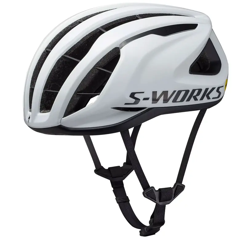 Specialized S-Works Prevail 3 Road Cycling Helmet - White/Black 1