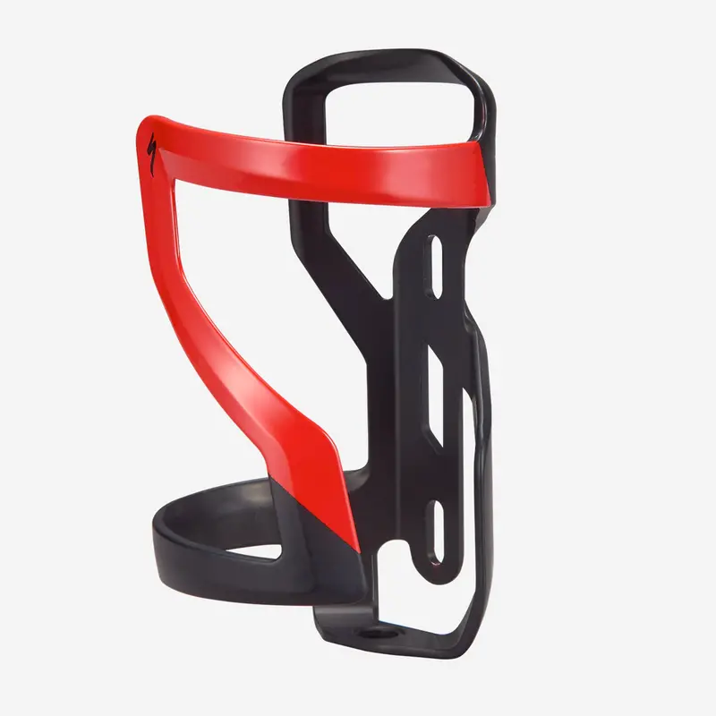 Specialized Zee Cage Ii – Left Loading - Matte Black/Flo Red 1