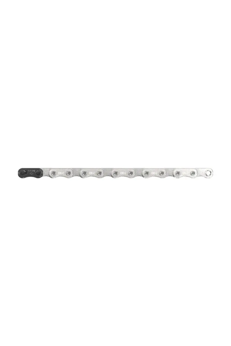 Sram Gx Eagle T-Type Solidpin 126 Links W/Powerlock Chain Silver 1