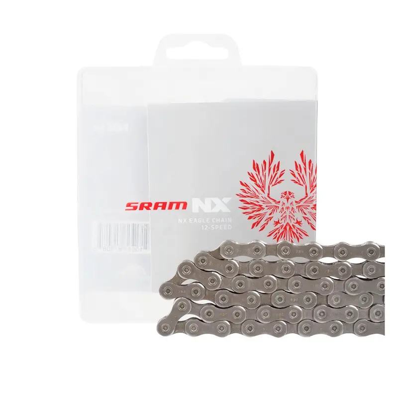 Sram Nx Eagle 126 Link 12 Speed Chain - Gray 1