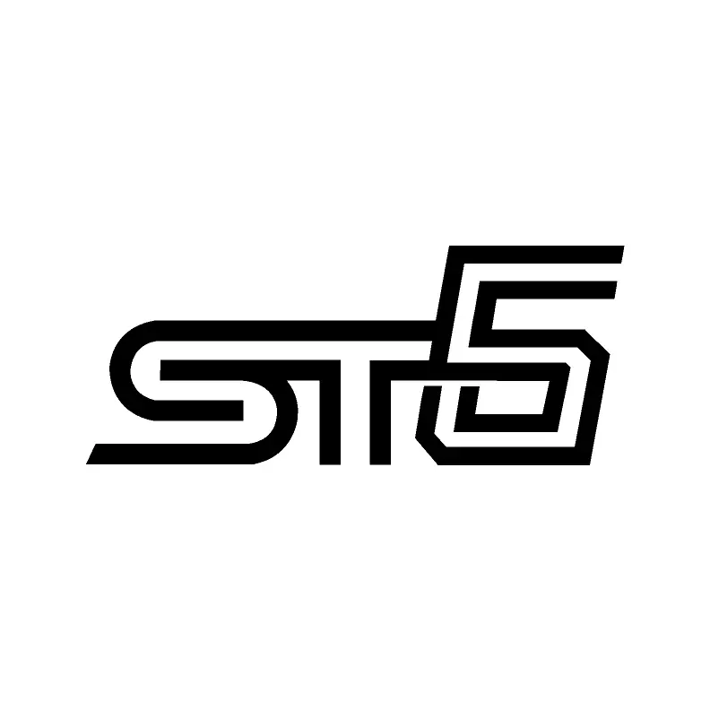 ST5 6-Inch Vinyl Decal for 5th-Gen Subaru WRX (2022+)