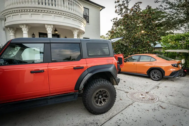 Stealth Clear Hardtop Side Window Overlays - 2021+ Bronco 4 Door 2