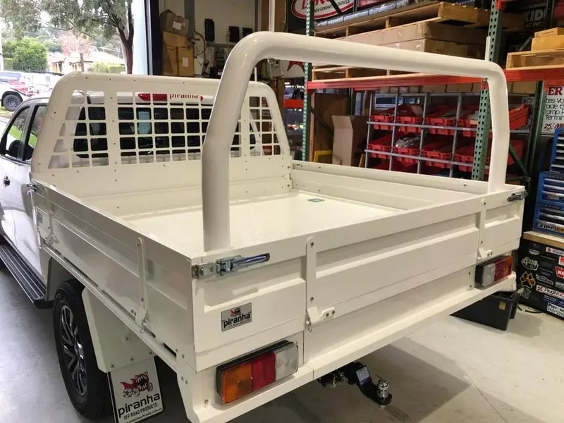 Steel Tray 1800L X 1825W X 260H White 1