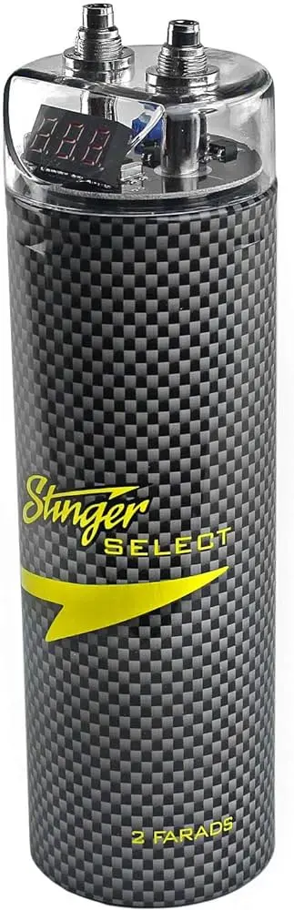 Stinger Carbon Fiber 2 Farad Digital Capacitor 1