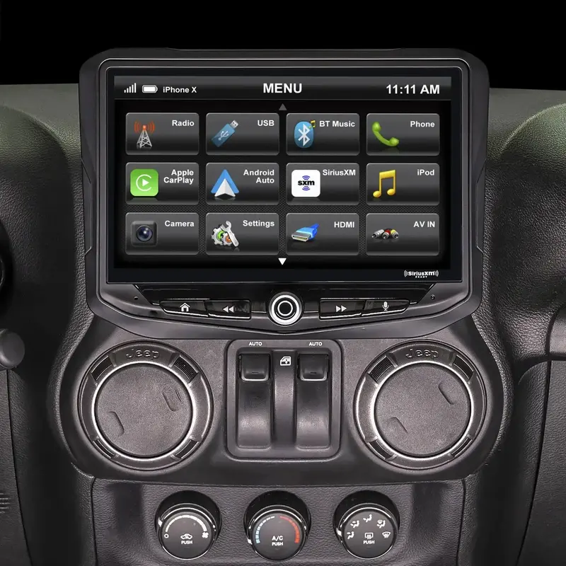 Stinger Heigh10 10" Radio Kit For Jeep Wrangler Jk (2011-2018) 1