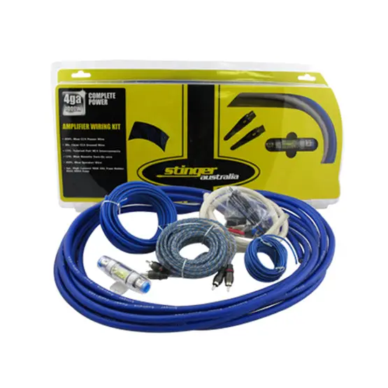Stinger Stk4 Stinger  4 Gauge Complete Wiring Kit. 1