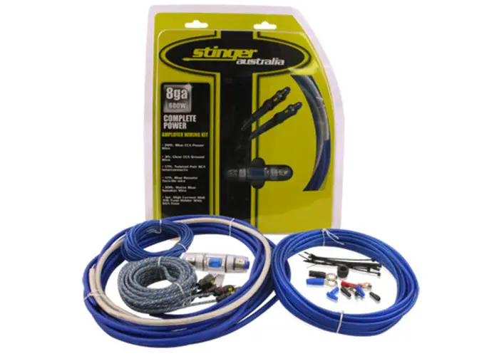 Stinger Stk8  8Ga Amplifier Wiring Kit 1