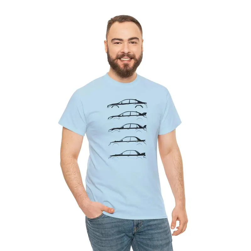 Subie Sedans Silhouette Shirt - Wrx 4