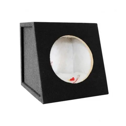 Subwoofer Box For 10" Single Sub Black 1