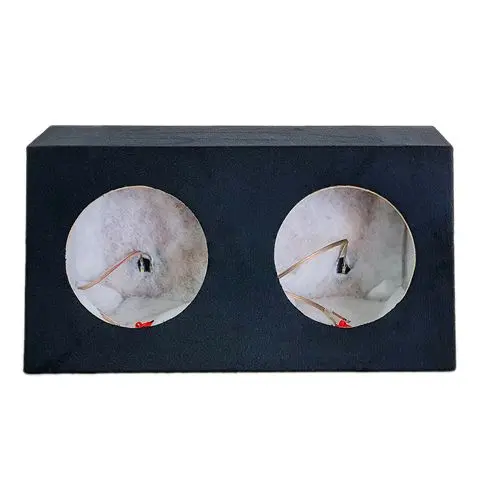 Subwoofer Box For 2 X 10" Sub Double Black 1
