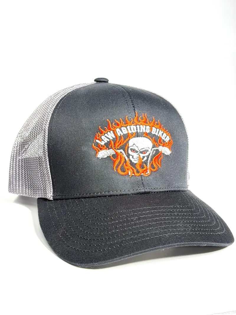 Support Baseball Style Hat-Mesh-Snapback-Embroidered Logo 1