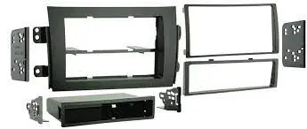 Suzuki Sx4 2007 - 2013 Din & Double Din Fitting Kit (Black) 1