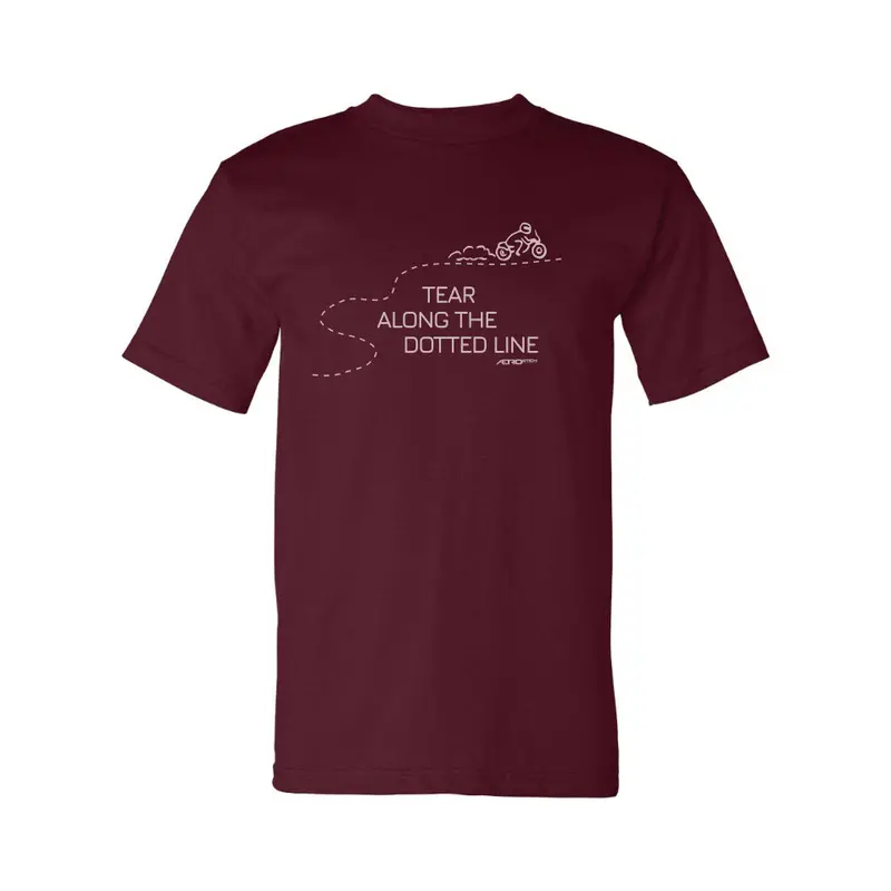 Tear Along The Dotted Line T-Shirt 1