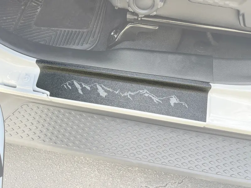 Textured Door Sill Protection Overlays - 2018+ Wrangler Jl / Gladiator Jt 1