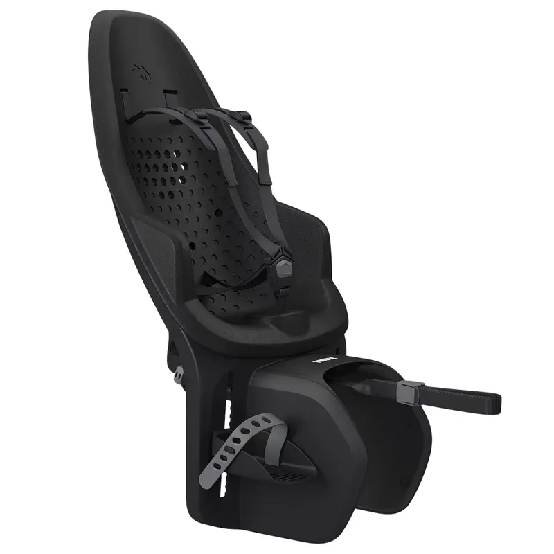 Thule Yepp 2 Mik Hd Rear Rack Mounted Baby Seat - Midnight Black 1
