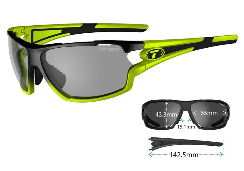 Tifosi Amok Sunglasses, Race Neon Fototec Lens 1
