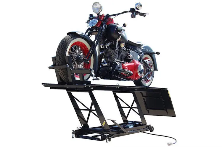 Titan Ldml-1000L Motorcycle Lift (Black) 1