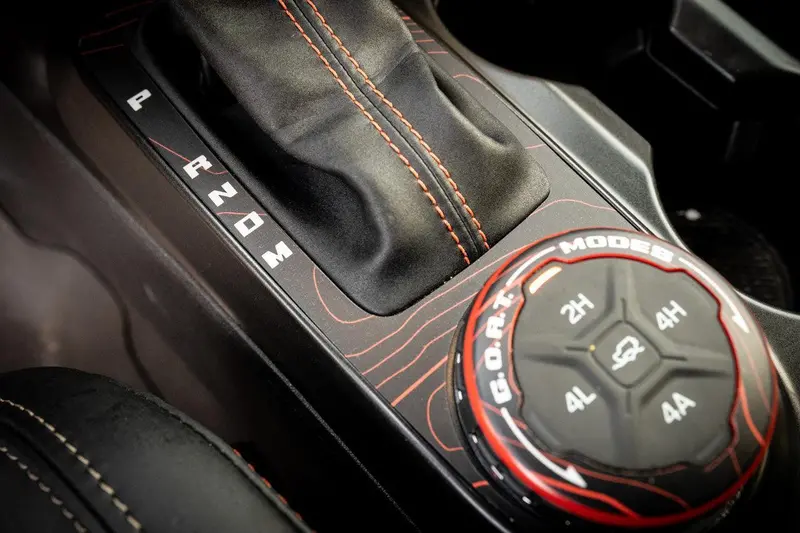 Topo Automatic Shifter Overlay (Printed Series) - 2021+ Bronco Automatic 1
