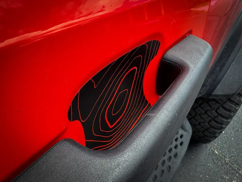 Topo Ez Install Door Cup Protectors - 2021+ Bronco 1