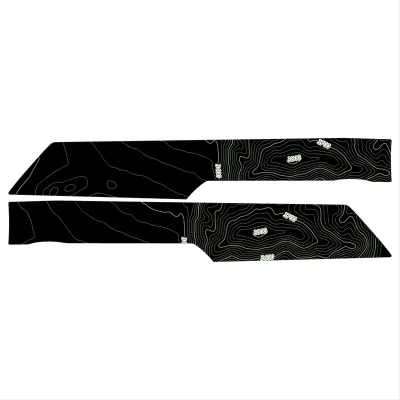 Topo Front Interior Upper Door Card Insert Overlays (Printed Series) - 2021+ Bronco 4 Door 57