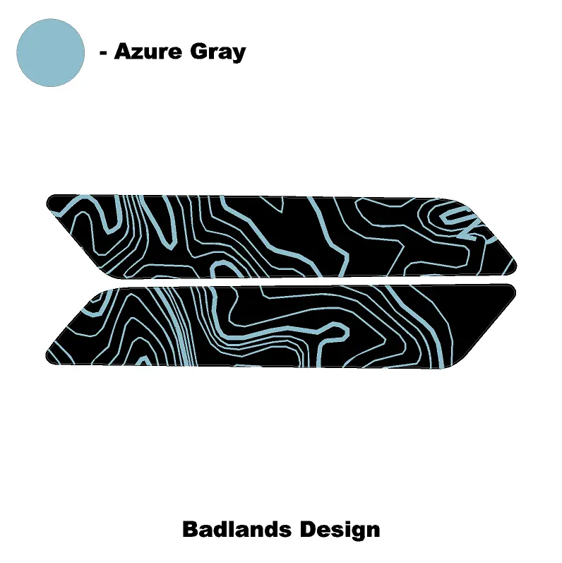 Topo Interior Front Door Grab Handle Overlay Kit (Printed + Laser Series) - 2021+ Bronco 32