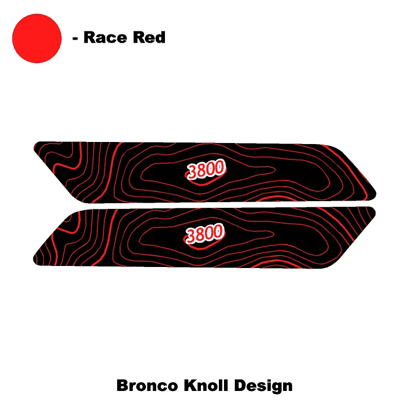 Topo Interior Front Door Grab Handle Overlay Kit (Printed + Laser Series) - 2021+ Bronco 51