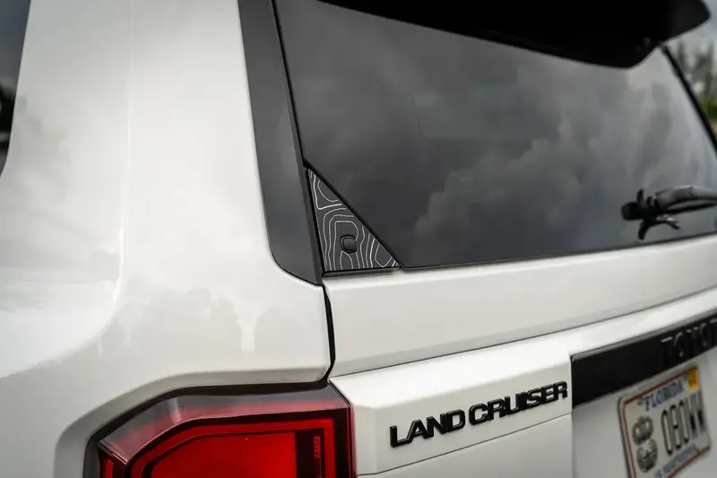 Topo Rear Glass Button Trim Overlay - 2024+ Land Cruiser / Gx 550 10
