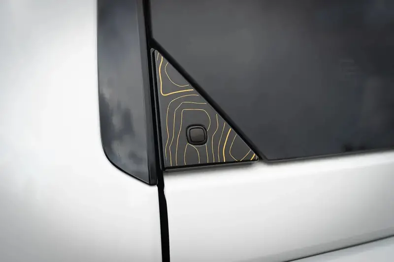 Topo Rear Glass Button Trim Overlay - 2024+ Land Cruiser / Gx 550 10