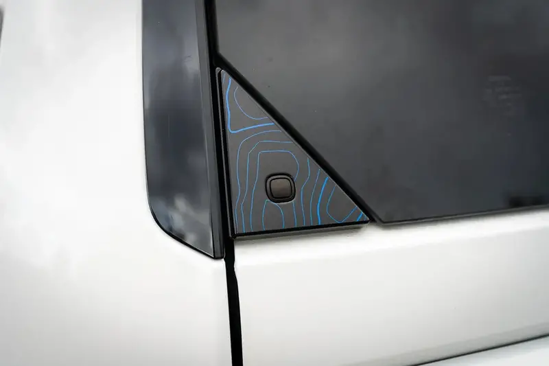 Topo Rear Glass Button Trim Overlay - 2024+ Land Cruiser / Gx 550 11
