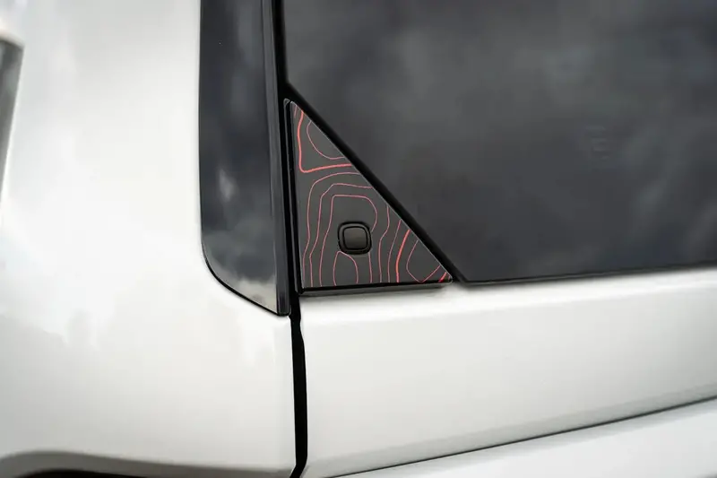 Topo Rear Glass Button Trim Overlay - 2024+ Land Cruiser / Gx 550 6