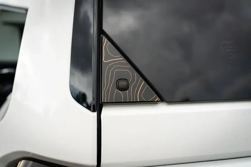 Topo Rear Glass Button Trim Overlay - 2024+ Land Cruiser / Gx 550 7