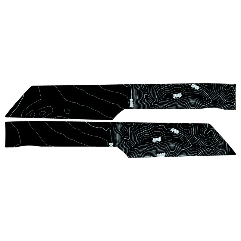 Topo Rear Interior Upper Door Card Insert Overlays (Printed Series) - 2021+ Bronco 4 Door 46