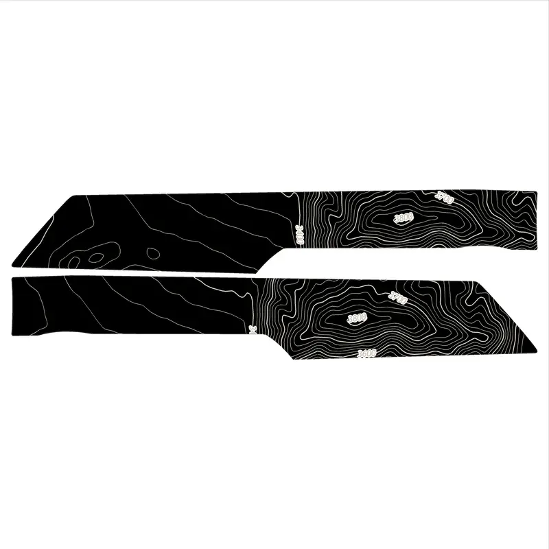 Topo Rear Interior Upper Door Card Insert Overlays (Printed Series) - 2021+ Bronco 4 Door 56