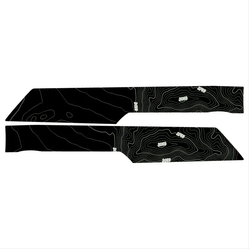 Topo Rear Interior Upper Door Card Insert Overlays (Printed Series) - 2021+ Bronco 4 Door 57