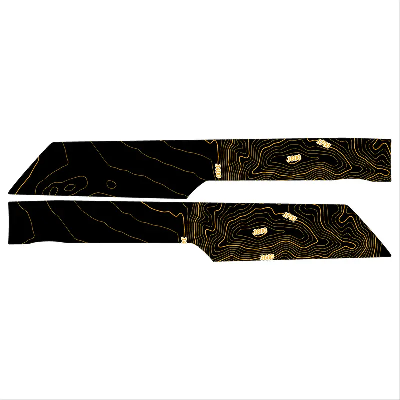 Topo Rear Interior Upper Door Card Insert Overlays (Printed Series) - 2021+ Bronco 4 Door 57