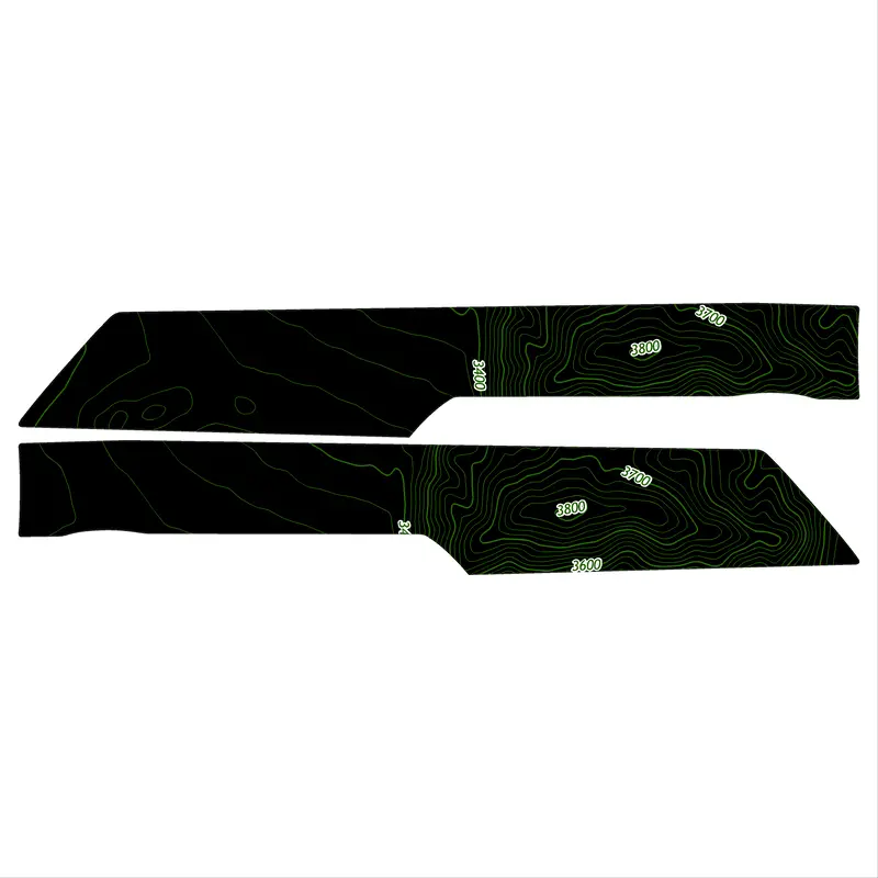 Topo Rear Interior Upper Door Card Insert Overlays (Printed Series) - 2021+ Bronco 4 Door 58