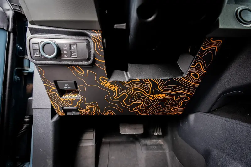 Topo Understeering Panel Overlay (Printed Series) - 2021-2022 Bronco (Type A) 1