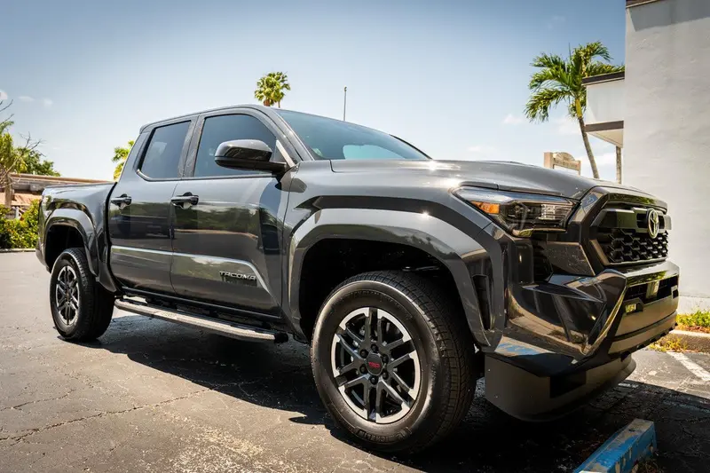 Topographic B Pillar Overlays - 2024+ Tacoma Double Cab / 2025+ 4Runner 2