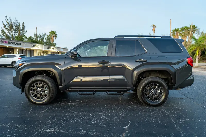 Topographic B Pillar Overlays - 2024+ Tacoma Double Cab / 2025+ 4Runner 3
