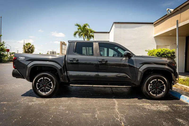 Topographic B Pillar Overlays - 2024+ Tacoma Double Cab / 2025+ 4Runner 4