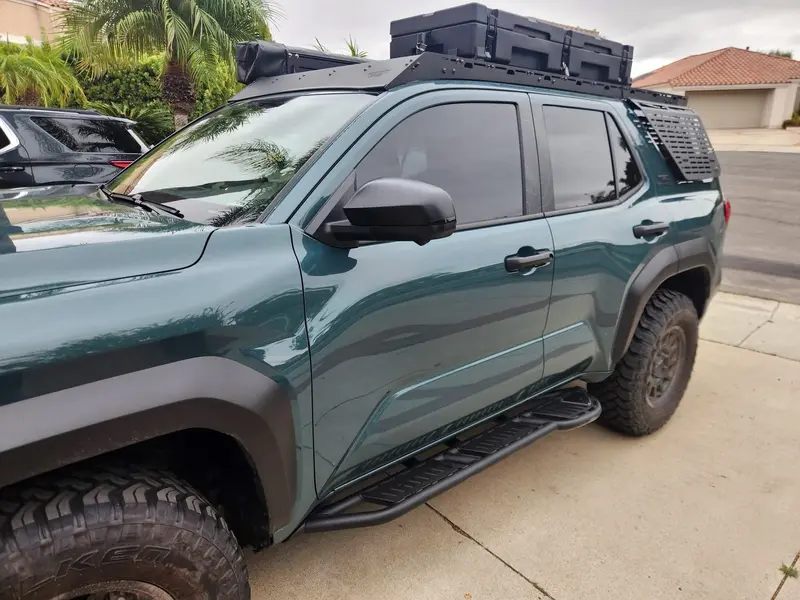 Topographic B Pillar Overlays - 2024+ Tacoma Double Cab / 2025+ 4Runner 5