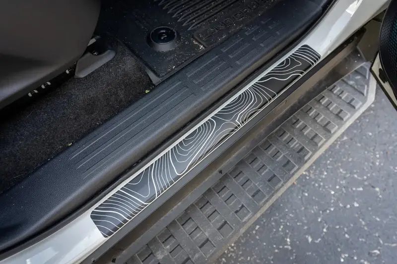 Topographic Door Sill Overlays / Protectors - 2024 Land Cruiser / Gx 550 1