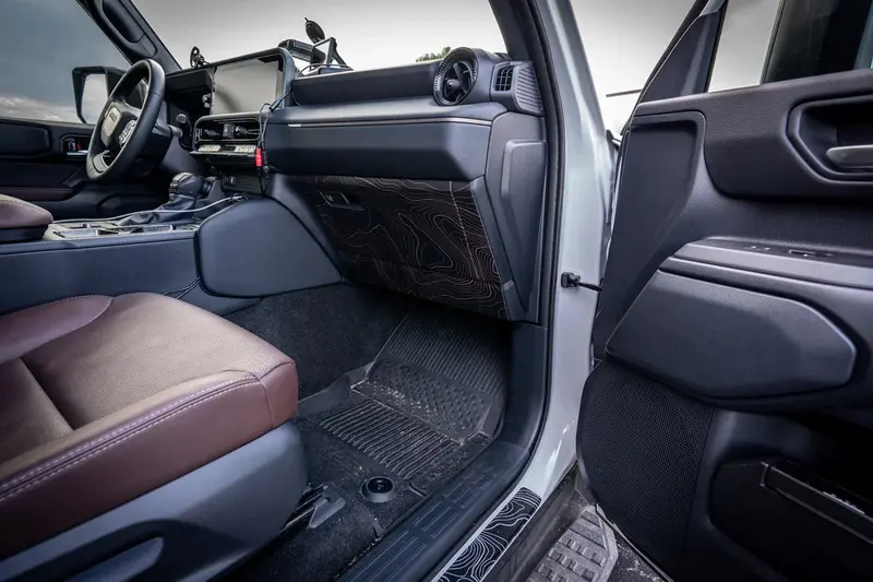 Topographic Glovebox Panel Protection - 2024+ Land Cruiser 2