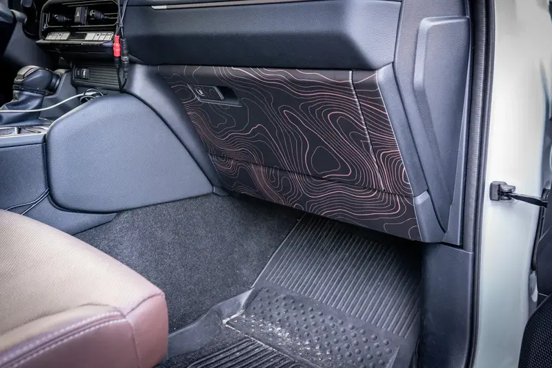Topographic Glovebox Panel Protection - 2024+ Land Cruiser 3