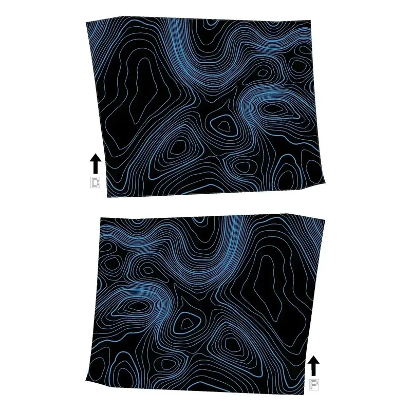 Topographic Glovebox Panel Protection - 2024+ Land Cruiser 7
